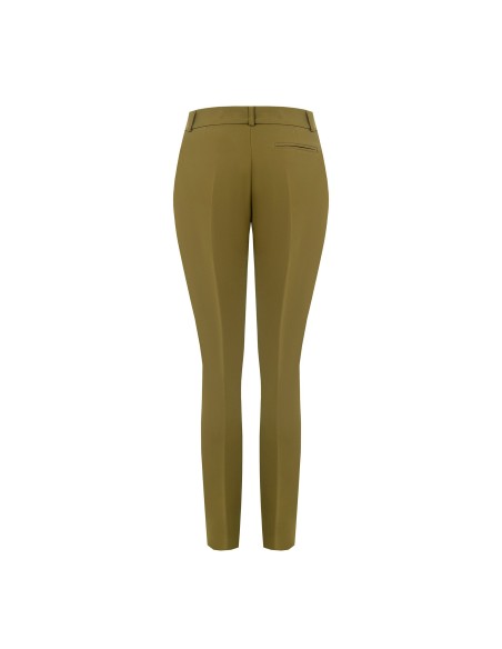 Calças justas cropped em tecido técnico Rinascimento