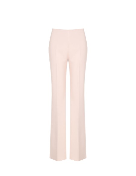 Calças palazzo em tecido técnico com fecho lateral Rinascimento