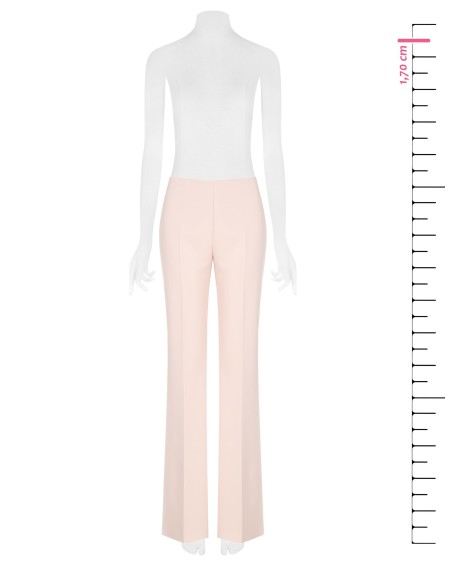 Calças Palazzo Em Tecido Técnico Com Fecho Lateral Rinascimento