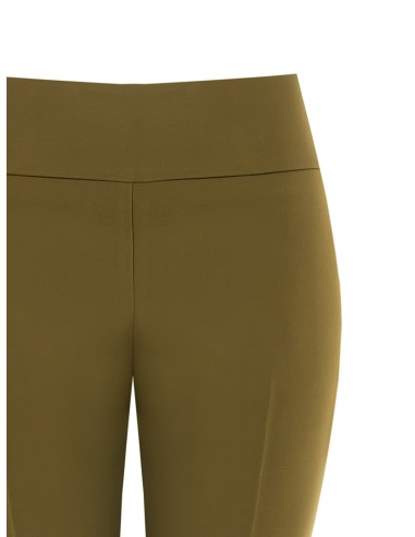 Calças evasê em tecido técnico sem bolsos Rinascimento