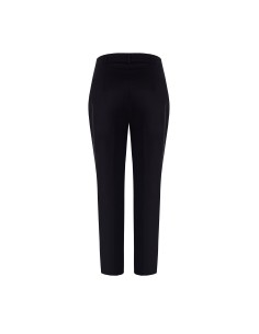 Calças Cropped em Mistura de Algodão com Bolsos Rinascimento 2