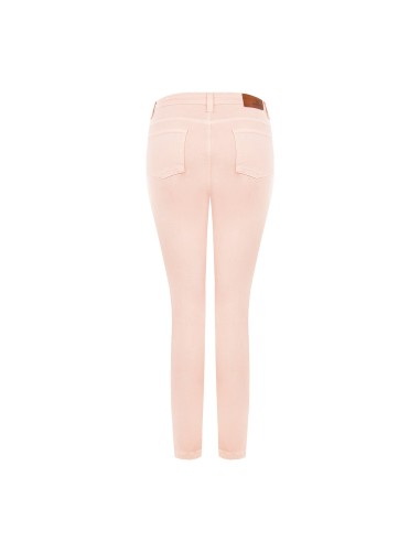 Calças skinny em denim com botões nas ancas Rinascimento