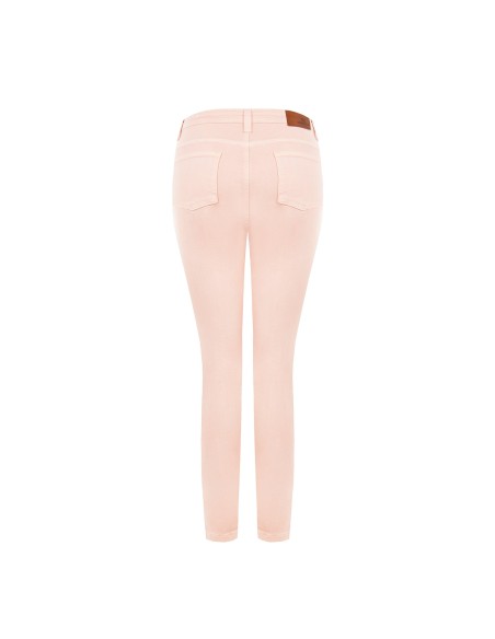 Calças skinny em denim com botões nas ancas Rinascimento