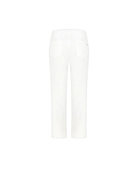 Calças cropped em tecido elástico Rinascimento