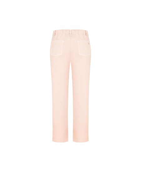 Calças Cropped em Tecido Elástico Rinascimento