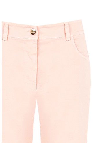 Calças Cropped em Tecido Elástico Rinascimento