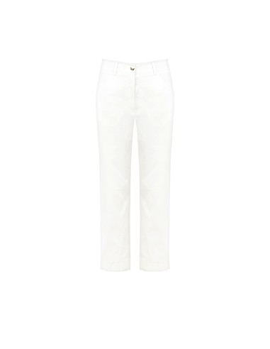 Calças Cropped Em Tecido Elástico Rinascimento