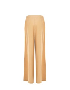 Pantaloni Palazzo In Misto Viscosa E Lino Con Doppia Pinces E Tasch... 2