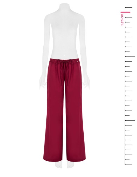 Calças Largas em Algodão com Cordão na Cintura Rinascimento