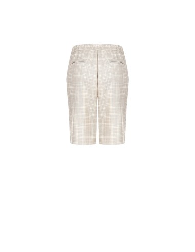 Bermuda em mistura de viscose com bolsos Rinascimento