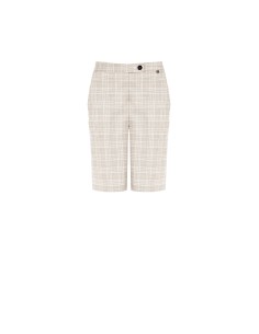 Bermuda em mistura de viscose com bolsos Rinascimento