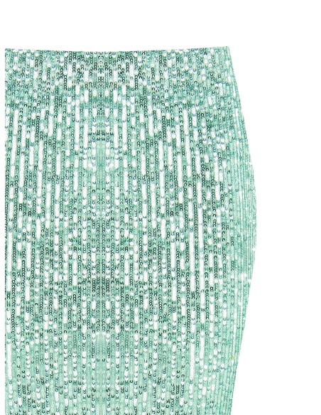 Saia lápis revestida de lantejoulas Rinascimento