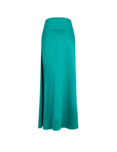 Saia Longa Rodada em Cetim com Drapeado Rinascimento 2