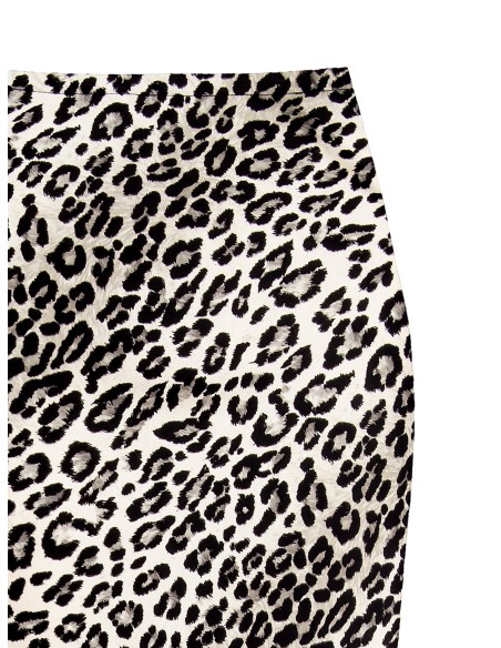 Saia longa tipo tubinho em viscose com elástico na cintura Rinascimento