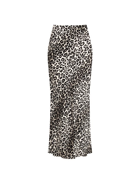 Saia Longa Tubinho em Viscose com Elástico na Cintura Rinascimento