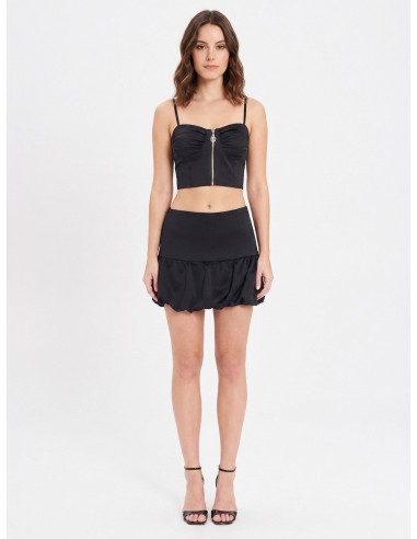 Minissaia Balão em Cetim Rinascimento