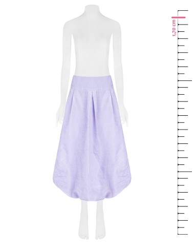 Saia Longa Balão em Raso Jacquard Rinascimento