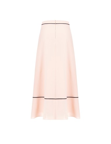 Saia Longa Rodada em Cetim Macio Rinascimento