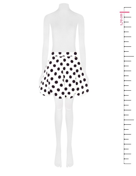 Minissaia Balão às Bolinhas Rinascimento