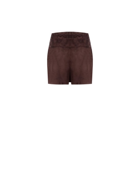 Minissaia-calça a envolver em camurça sintética Rinascimento