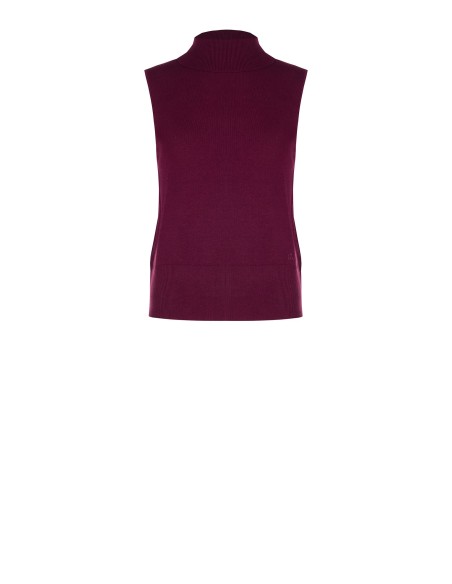 Camisola de gola alta com logótipo bordado Rinascimento