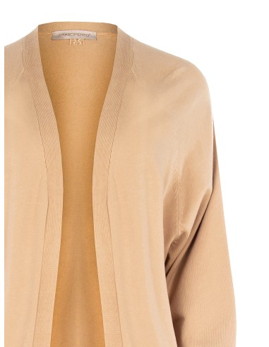 Cardigan Longo Sem Botões Em Malha Rinascimento