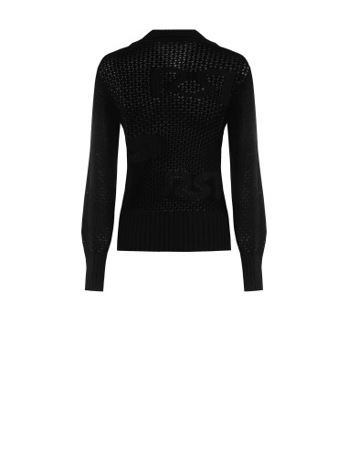 Polo de malha vazada em algodão Rinascimento