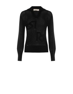 Malha polo vazada em algodão Rinascimento