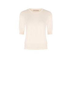 Camisola em mistura de viscose com logótipo RR bordado Rinascimento