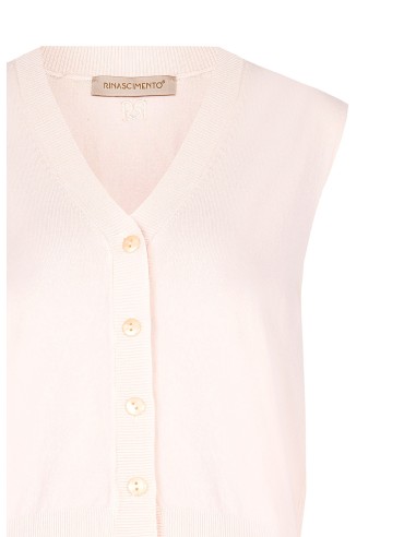 Colete em malha misto de viscose Rinascimento