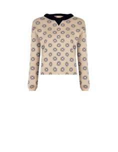 Sweat com capuz e padrão com logótipo RR Rinascimento