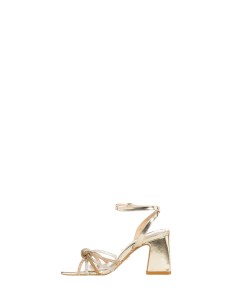 Sandálias Com Salto Médio E Tiras Anudadas Em Strass Rinascimento 2