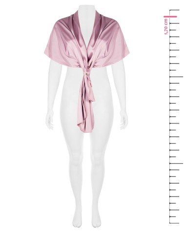 Estola Cobre-Ombros Curvy em Cetim Rinascimento Curvy