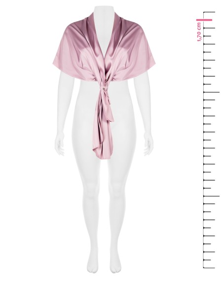 Estola Cobre-Ombros Curvy em Cetim Rinascimento Curvy