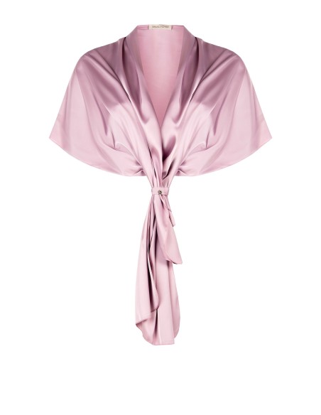 Estola para os ombros Curvy em cetim Rinascimento Curvy