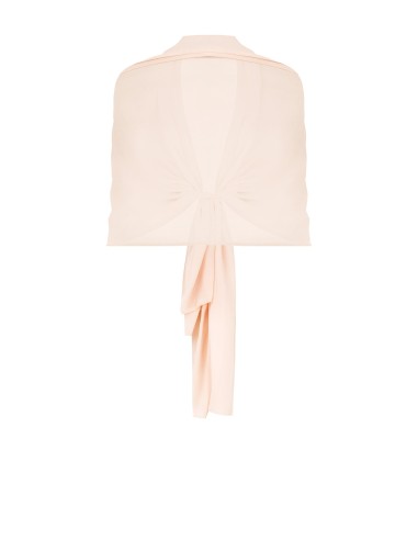 Cobertura de Ombros / Estola em Georgette Rinascimento