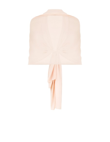 Cobertura de Ombros / Estola em Georgette Rinascimento