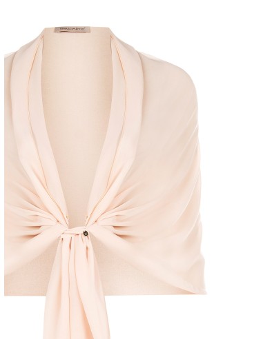 Estola para os ombros em georgette Rinascimento