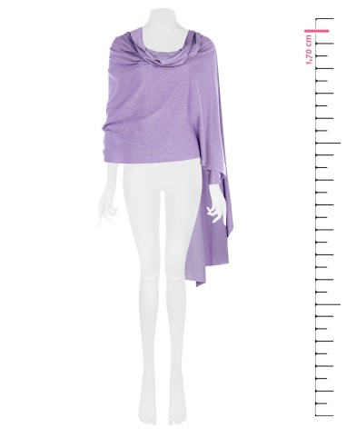 Capa para ombros Estola em Lurex Rinascimento