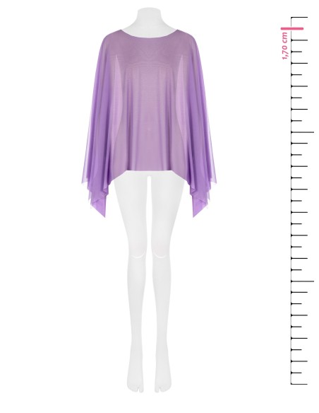 Cobertura para os ombros, estola longa em tule macio Rinascimento