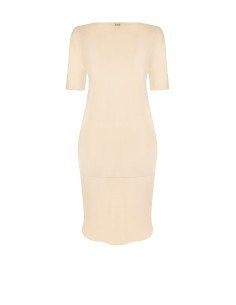 Vestido T-shirt curvy com corte em ovo, costuras à vista e decote com corte vivo Rinascimento Curvy 2