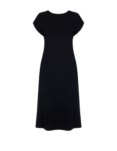 Vestido longo tipo slip em tecido fluido com decote em V nas costas Rinascimento Curvy