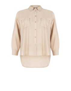 Camisa Curvy com Tachas Rinascimento Curvy