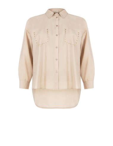 Camisa Curvy com Tachas Rinascimento Curvy