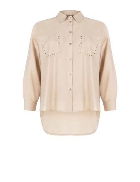 Camisa Curvy com Tachas Rinascimento Curvy