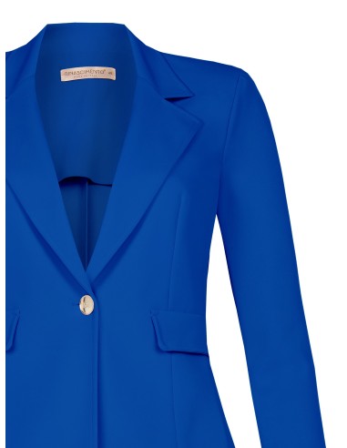 Blazer 1 Botão Dourado Rinascimento Curvy