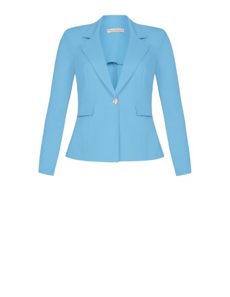 Blazer 1 Botão Dourado Rinascimento Curvy