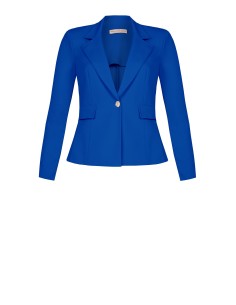 Blazer 1 botão dourado Rinascimento Curvy