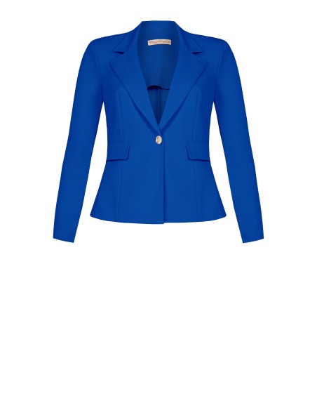 Blazer 1 botão dourado Rinascimento Curvy