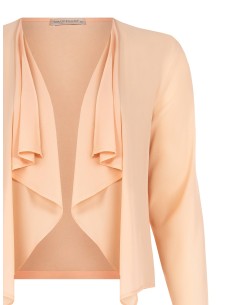 Bolero aberto Curvy em georgette Rinascimento Curvy 2